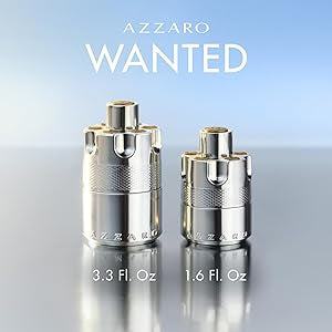 Azzaro Wanted Eau de Parfum - Energizing & Intense Mens Cologne