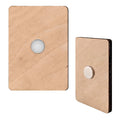 Spring Ducklings Decorative Eco Wood Magnets Set of 6 by G. Debrekht - Easter Decor - 8090055G-S6