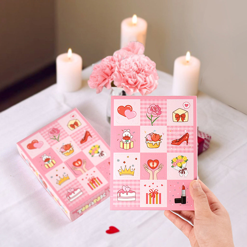 15PCS Bakery Gift Boxes With Dividers 12 Cell Paper Gift Box